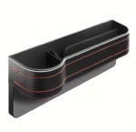 Car Front Seat Side Organizer Seat Console Car Gap Filler Organizer Storage Box with Cup Holder