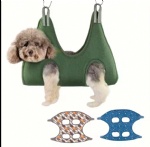 Famicheer High Quality Flannel Custom Logo Pet Hammock Dog Grooming Harness Sling