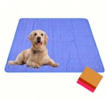 reversible pet puppy cooling pad pressure activated pet cooling mat for dogs