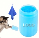 Silicone Pet Dogs Feet Quickly Cleaning Foot Washer Washing Cup Wash Tool Portable Pet Dog Paw Cleaner paws washer