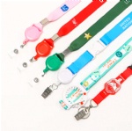 promotional custom printed neck strap polyester lanyard with logo free sample No reviews yet 2 buyers