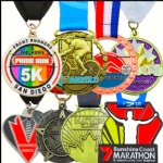 Medal Wholesale Cheap Design Your Own Blank Zinc Alloy 3D Gold Award Marathon Running Custom Metal Sport Medal