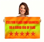 custom promotion flag 3x5ft custom sublimation blank logo banner any design outdoor flying flag 4x6 flags custom banner
