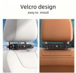 Car Rear Seat Fan USB Plug 3-speed Car Rear Pillow Leaf less Seat Fan