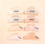 CUSTOM LOGO 5000+ COLORS factory direct sale 8.8cm hair claws clips for women girls fashion accessories