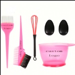 Color Mixing Bowls Dye Hair Brush Salon Dyeing Kit DIY Hair Coloring Highlights Brush Combs Mixing Hair Dye Tool