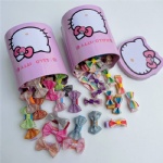 30pcs/lot Lovely Cartoon Candy Color Hairpins Rainbow Hair Clip for Girl Kids Children Duckbill Hair Clips Color