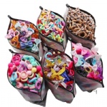 20 Packs/Bags View larger image Add to Compare Share New arrival candy elastic hair bands kids bowknot nylon hair rope