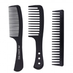 Plastic antistatic wide tooth Comb Barber hair personalized design salon carbon antistatic hair combs