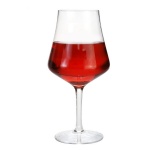 High end Level Handmade Clear Goblet Wine Glass Juice Water Tumbler Glass With gold sliver rim