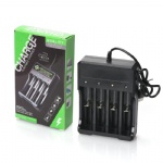 CROWN C 4 Slot 18650 Battery Charger 4 Slots Li-Ion Battery USB Charger Adapter