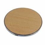2024 UKCA certification new ECO friendly 15W bamboo wooden wireless charger