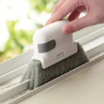 2-in-1 Groove Cleaning Tool Creative Window Groove Cleaning Cloth Window Cleaning Brush Windows Slot Cleaner Brush Groove Brush