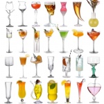 Creative New Modern Style Glass Unique Cocktail Glasses for Party