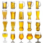 Classic Multiple Type beer mug funny beer glasses Pilsner beer cup custom logo