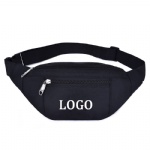 Ultra Light Personalized custom Print oem design Canvas fashionable cross body belt fanny pack waist bags
