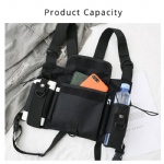 tactical chest rig bag streetwear hardness nylon chest bag waterproof outdoor sports men chest vest bag