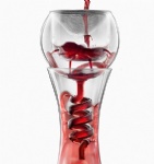 Hand Made High Borosilicate Glass Red White Wine Decanter Set Wine Twister Aerator Carafe Spout