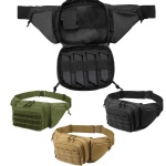 Outdoor Tactical Waist Bag Shooting hiking tactical multifunctional Fanny pack Concealed Carry Pouch Bag