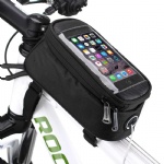 Custom Logo Waterproof Top Tube Cycling Phone Mount Pack Bicycle Bag Bike Saddle Bag