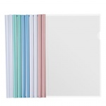 Color Thickened Inserts Plastic Insert Pull Rod Clip A4 Pp File Cover With Clear File Plastic Office Report File Folders