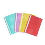 320 Plastic Report File A4 Size PP Management Cover With 2 Hole Binder Clip