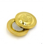 Name badge magnets with 1 magnets black color