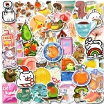 Small fresh hand account sticker new children's cute cartoon animal sticker wholesale Amazon hot selling
