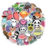 Animal small fresh sticker personalized mobile phone stationery laptop waterproof decoration cute sticker foreign trade