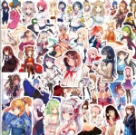 Bivariate Riman Sexy Beauty Collection graffiti stickers non exposed beauty stickers