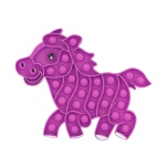 Custom Cute Cartoon Animal shape Push Bubble Fidget Sensory Toys Anti-Stress Push Fidget Toys Set