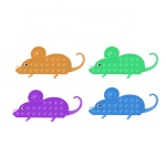Silicone Cute animal shape fidget advent calendar New push bubble fidget sensory toy