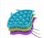 Manta Fish Animal Shape Silicone Pop Push Bubble Fidget Sensory Toy Set For Kids Mini Autism Stress Reliev