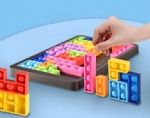 New Kids Stress Relief Sensory Fidget Kit de Fidget Toys 26 pcs Jigsaw Puzzle Set Silicone Bubble Fidget Poppers Toy