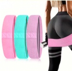 Resistance Hip Exercise Fitness Bandas Elastica Fabric Band Strong Resistance Hip Bands Set Of 3 For Legs And Butt