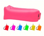 Pink Portable Travel Air Lazy Bag Beach Camping Inflatable Lounger Couch Lounger Air Sofa