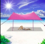Portable Sun Shade Family Camping Uv Protection Waterproof Sunshade Beach Tent Sun Shelter