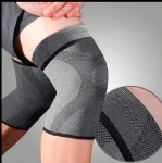 Lightweight & Comfortable Support Cotton Fabric Compression Bandage Elastic Slip-On Knee Sleeve Knee Brace Supports
