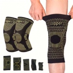 Copper Ion Sports Protector Knee Support Compression Sleeve Support For Men Women