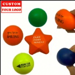 Stretchy Rubber Novelty Stress Relief Toys Kids Adults Antistress Pu Squeeze Toys Ball Antistress Ball