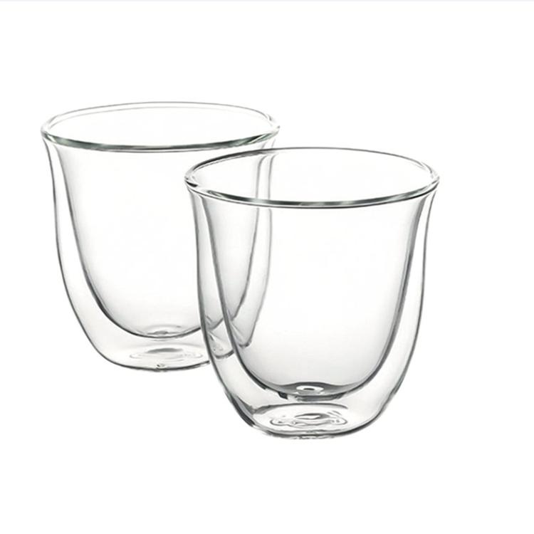Double Walled Glass espresso shot glasses Coffee Cups Glass Custom Logo Double Walled Glass espresso shot glasses Coffee Cups Glass Custom Logo
