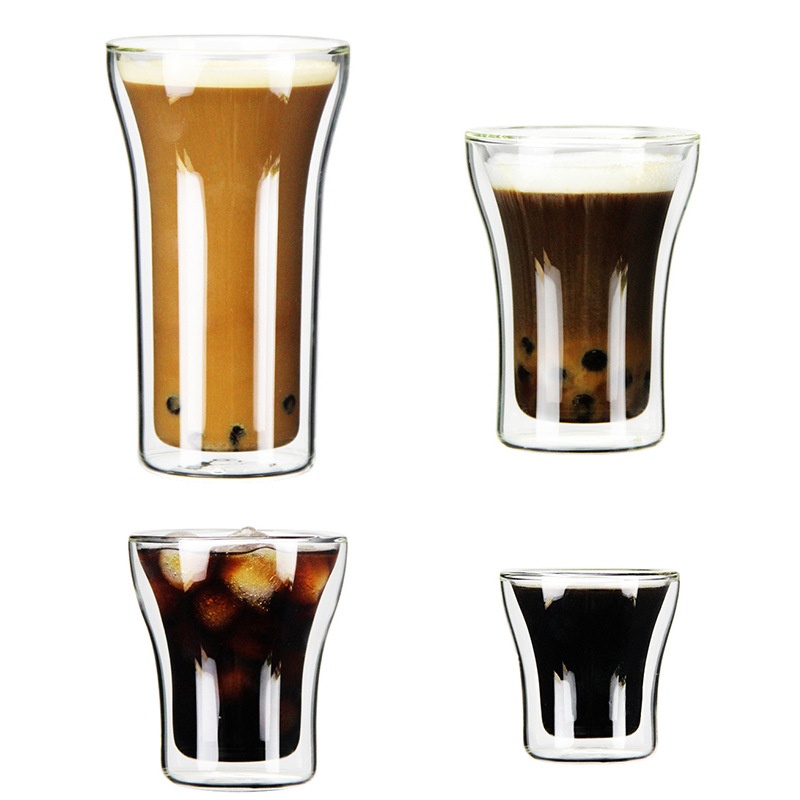 Europe Standard Double Wall Insulated Borosilicate Glass Cup Europe Standard Double Wall Insulated Borosilicate Glass Cup