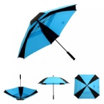 Double Canopy Vented Square Umbrella